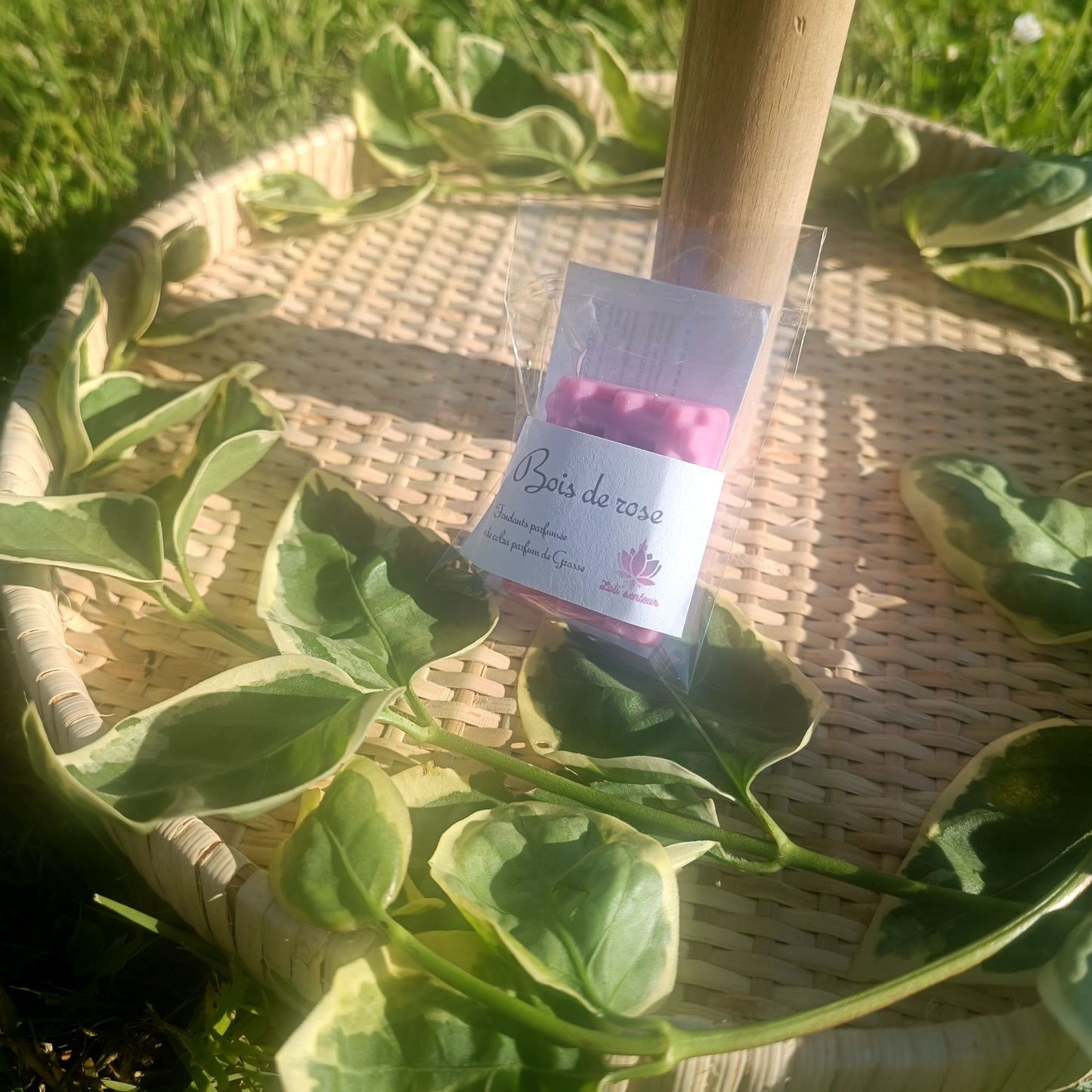 Petite tablette fondant - Bois de rose