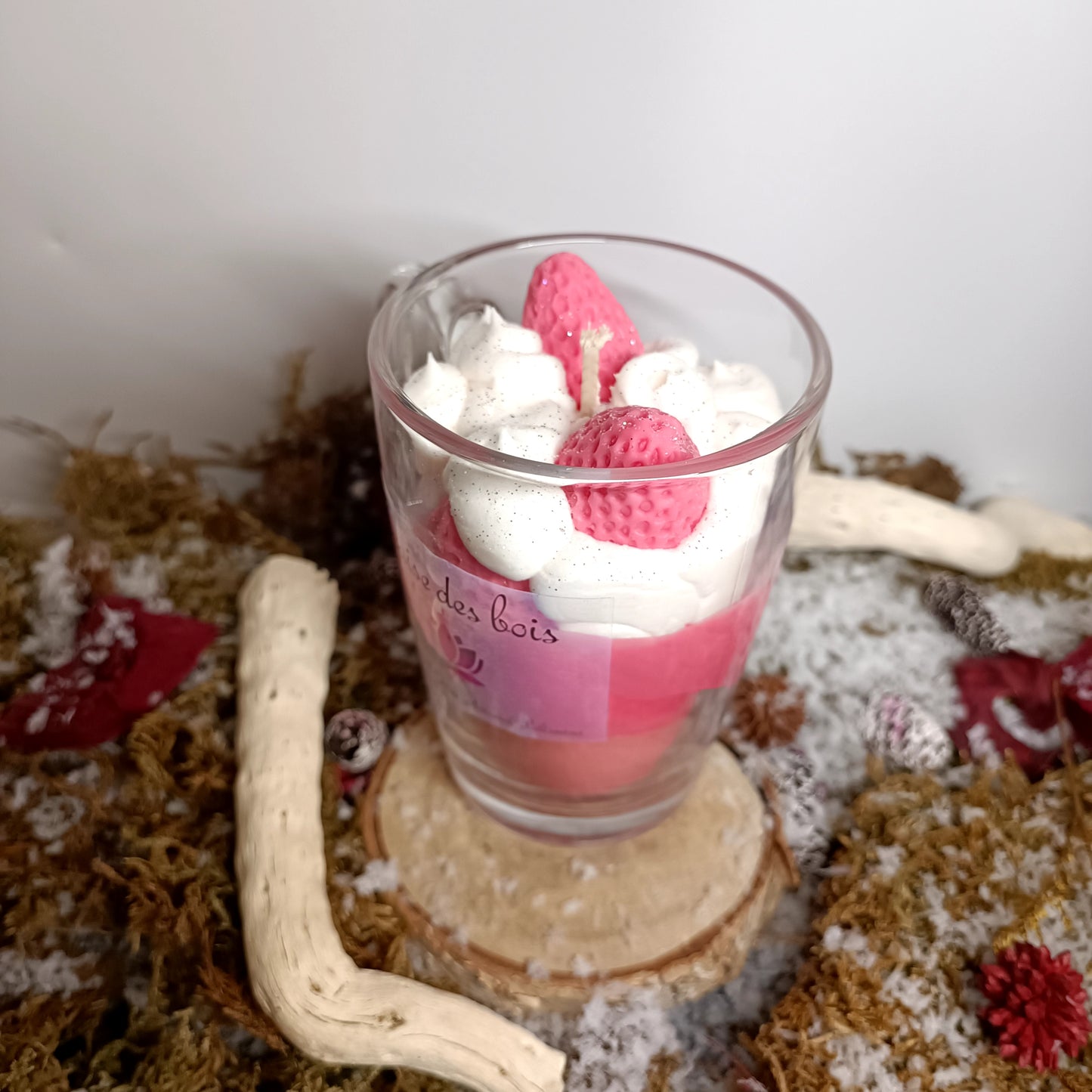 Mug gourmand- Fraise des bois