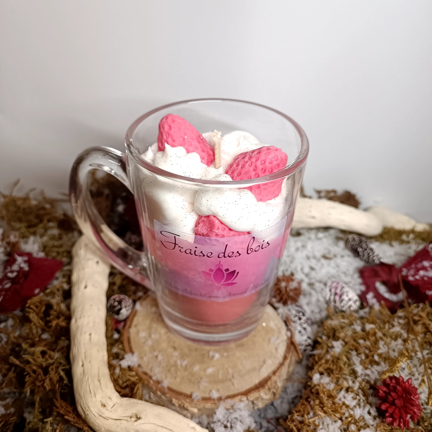 Mug gourmand- Fraise des bois