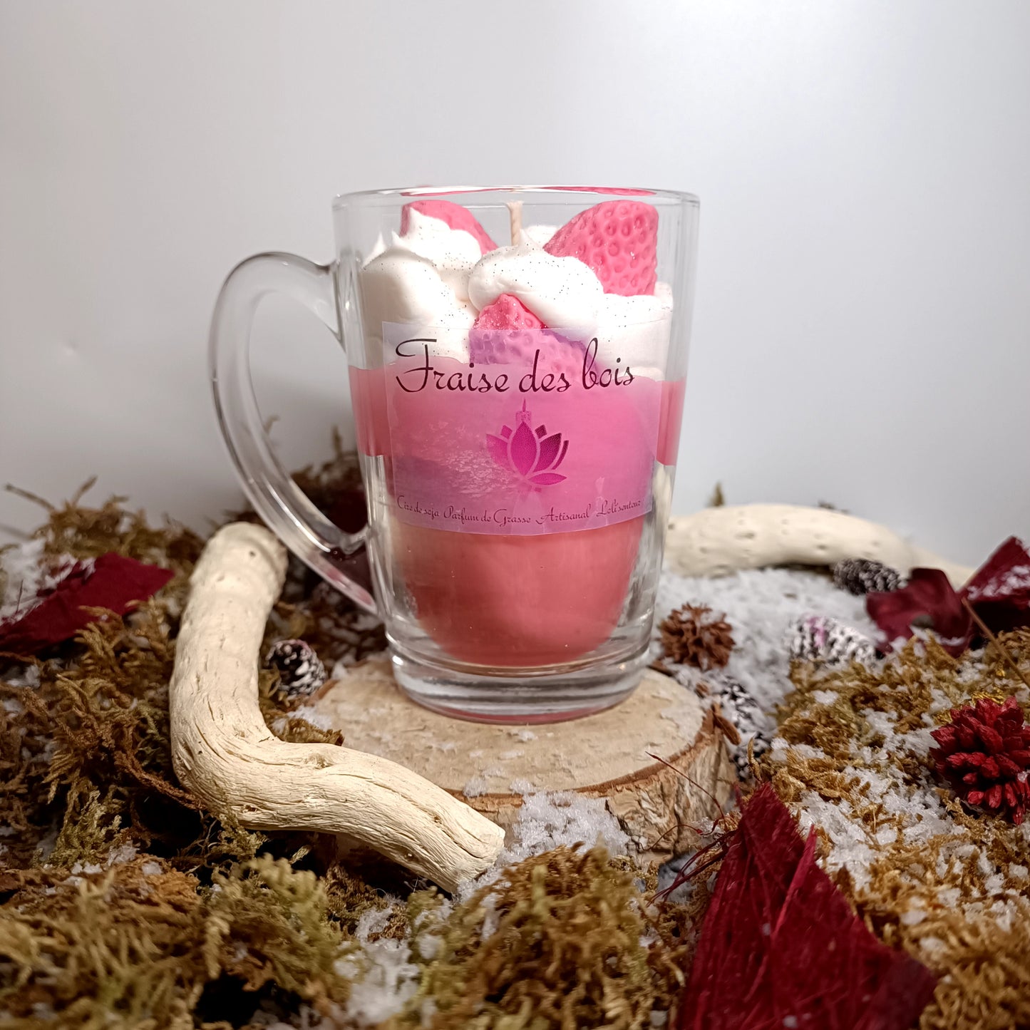 Mug gourmand- Fraise des bois