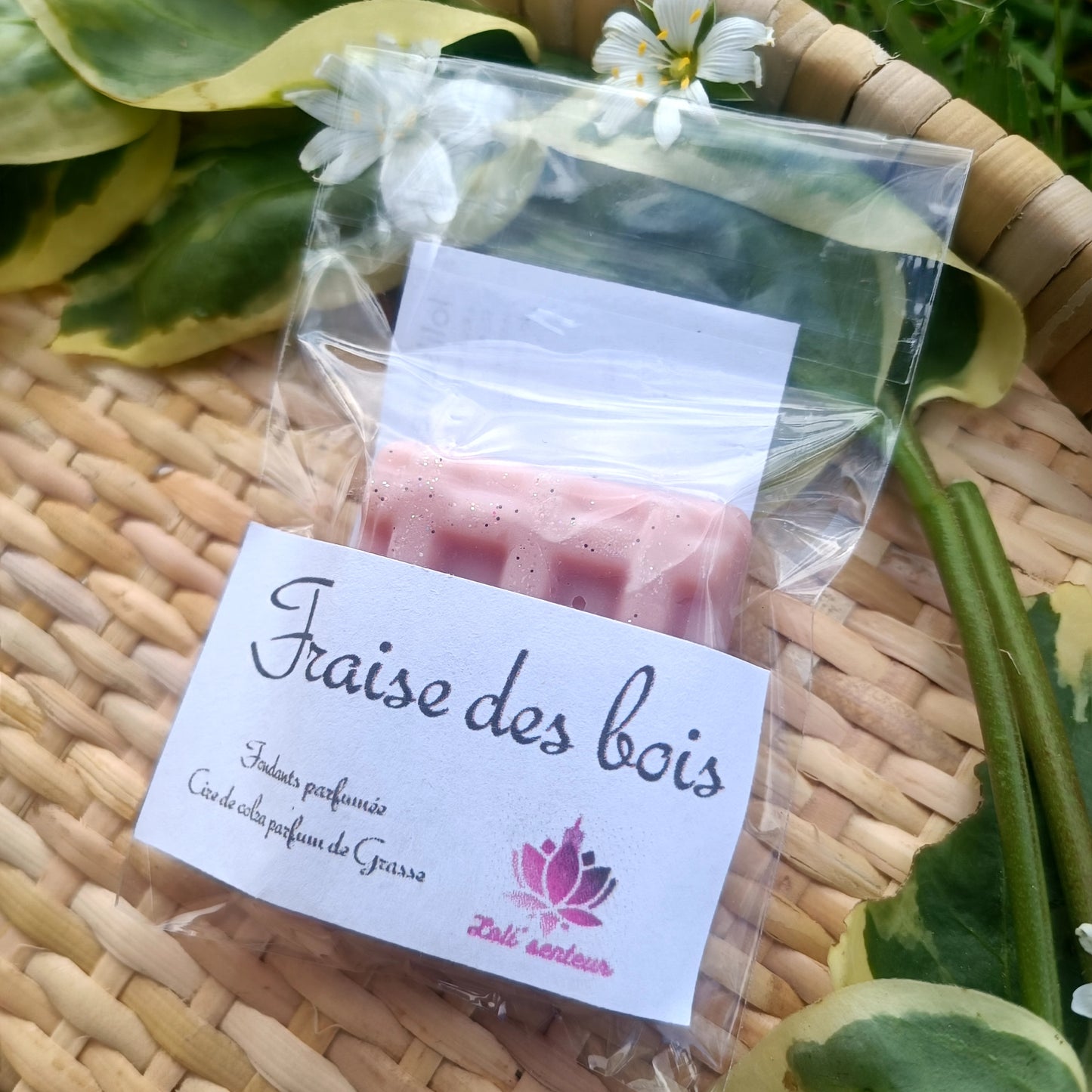 Petite tablette fondant - Fraise des bois