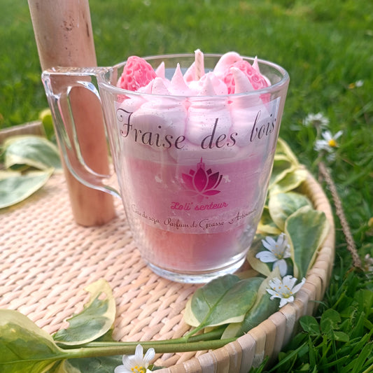 Mug gourmand- Fraise des bois