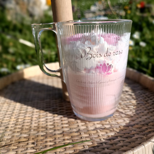 Mug gourmand - Bois de rose