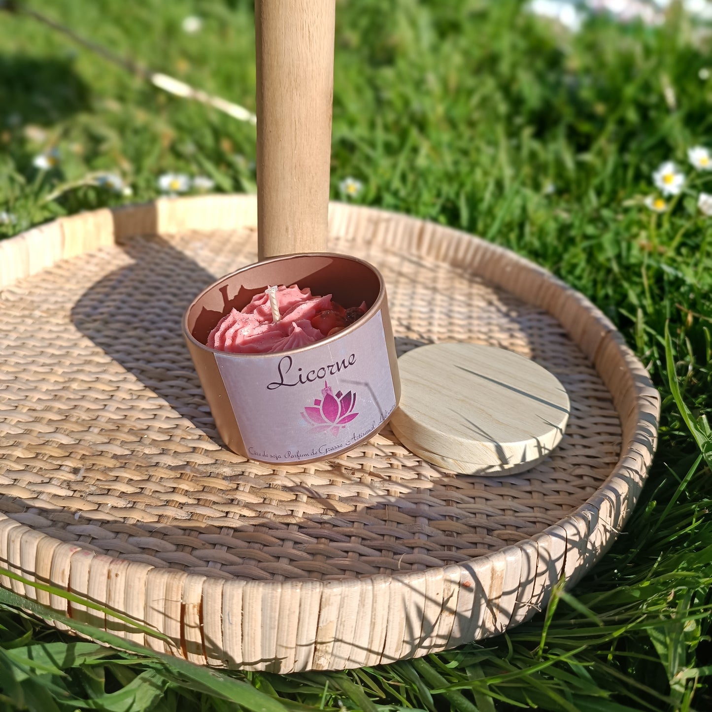 Petite bougie - licorne