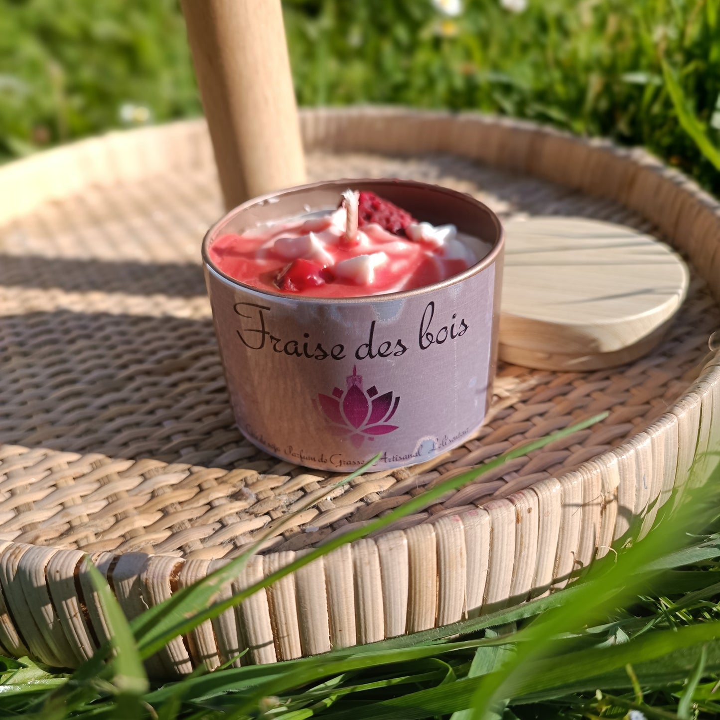 Petite bougie - Fraise des bois