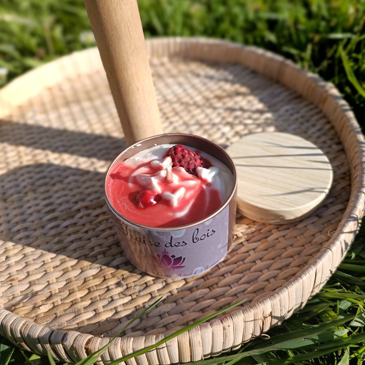 Petite bougie - Fraise des bois